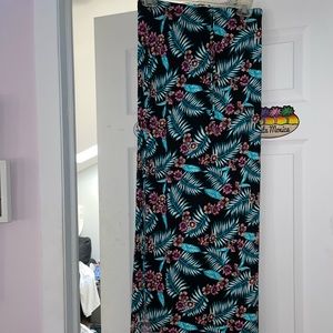 Floral maxi skirt